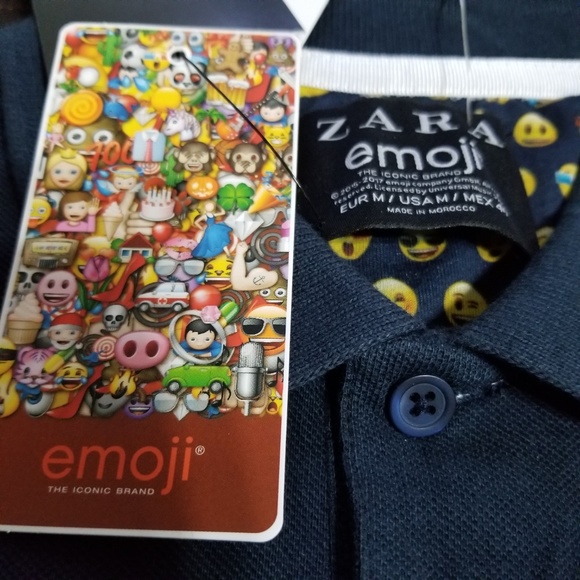 NWT Zara Emoji shirt - Picture 3 of 5